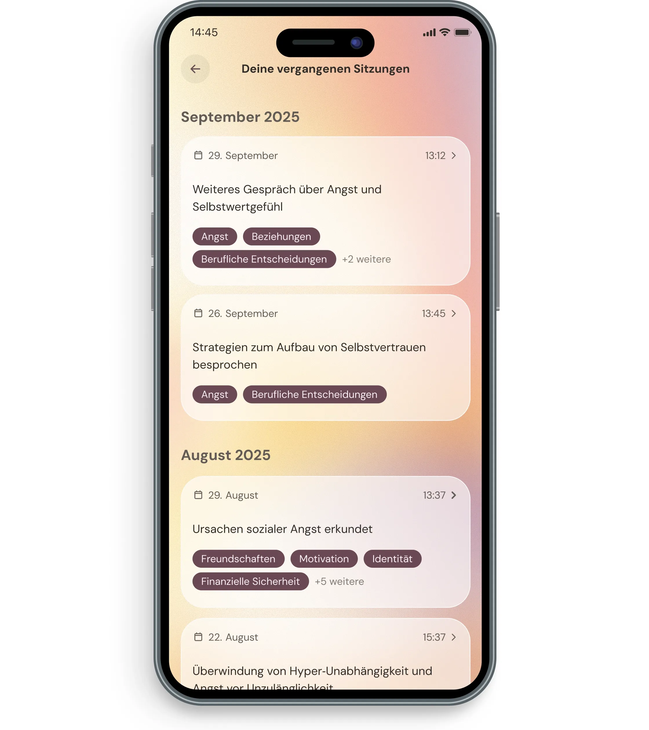 Lerne dich selbst besser kennen 